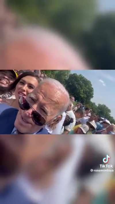 Main Character going shirtless at the White House