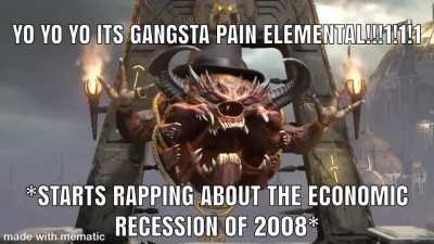Pain elemental epic rap battle when???