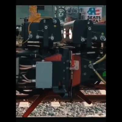 creating a miniature train set