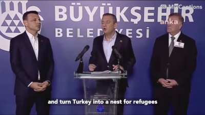 &Ouml;zg&uuml;r &Ouml;zel(main opposition leader) speech about eu