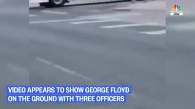 Video Shows New Angle Of George Floyd&rsquo;s Arrest With Multiple Officers | NBC News NOW