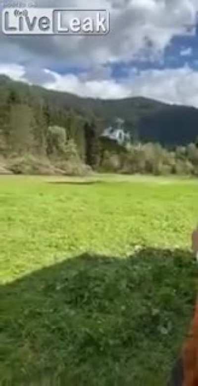 Forgetting that helicopters make wind
