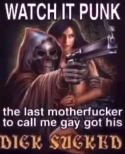 Call me gay again!