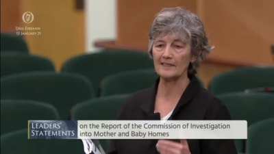 Catherine Connolly in the d&aacute;il today, its long but worth a listen
