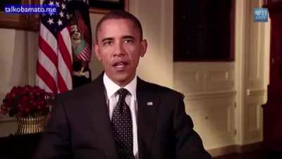 Obama sings: "Last Surprise".