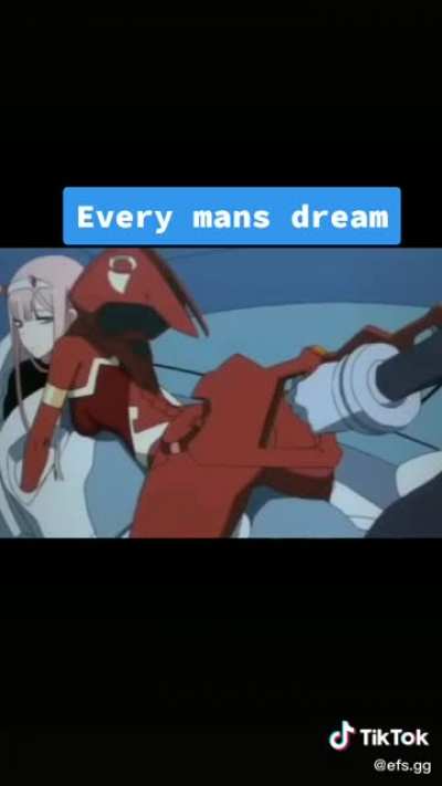 Every mans dream...