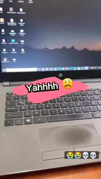 My friend's laptop