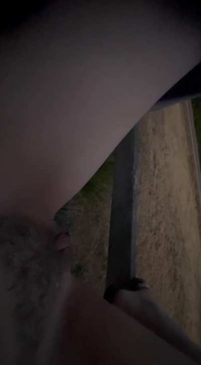 Piss on porch