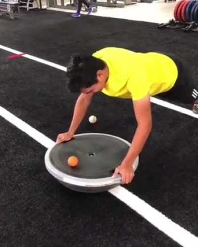 Plank Ball.