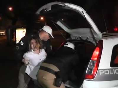 "Someone call the police! Please!"