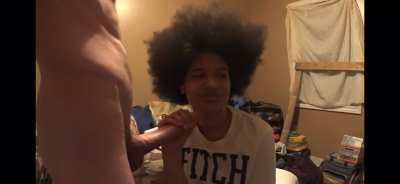 Big Titty Black Girl Cheats With White Roommate