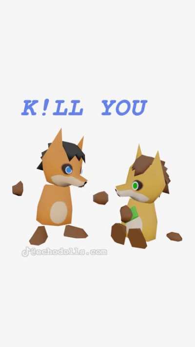 I'm bored I'm gonna kill you