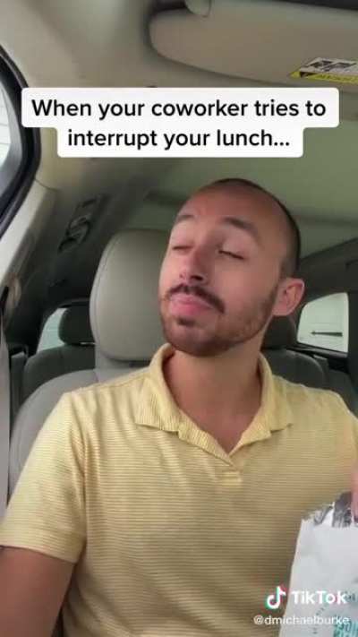 It can wait...