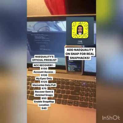 hit @naequality on snap to order any hacks for social media like account access, account recovery, my eyes only hacks &amp;amp; more! Group Link In Comments below
