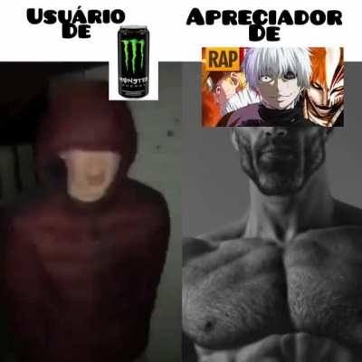Usu&aacute;rio de monster vs apreciador de monster