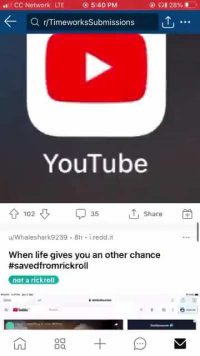 Let&rsquo;s stop rickrolls.