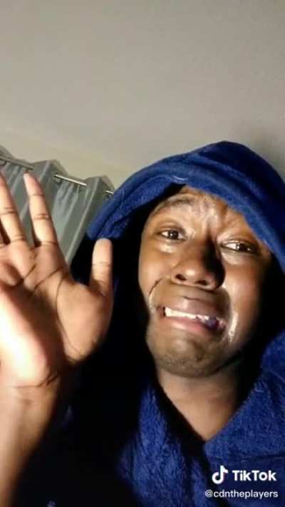 This Is CD, He's an Amazing Soul on TikTok that educates people on pre-colonization African Religions (Like Vodou). He posted this this morning &amp;amp; It's hurting my soul. He's asking if we could message his friend, wish him goodbye, and let him know he i