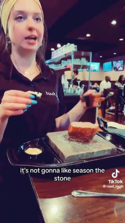 "We all know how to sear a steak, right?"