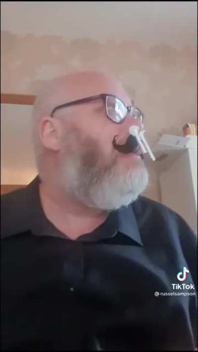 It&rsquo;s the fake mustache that gets me