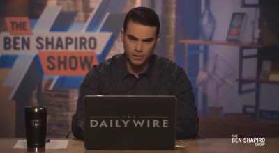 Ben Shapiro: "Joe Biden is the Kurt Cobain of politics. He put a shotgun in the mouth of the American body politic and then pulled the trigger. And the brains are on the wall"