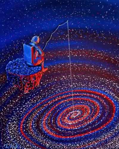 An animated version of my popular painting 