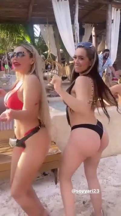 Jeni De La Vega y Yaritza Lara