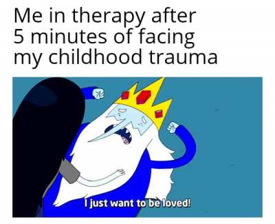 I don't want to face my inner demons, please