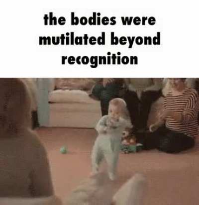 Why is the baby dancing 😔