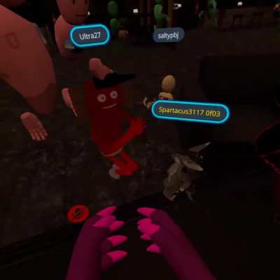 furry harassing a person in vrchat (contains swearing)