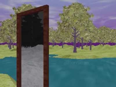 "They say you shouldn't mess with the doors that appear in those woods"