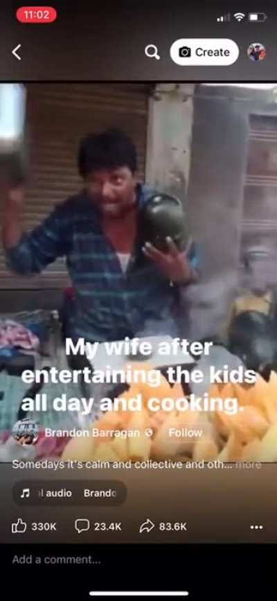 Coming home to the wife and kids be like&hellip;