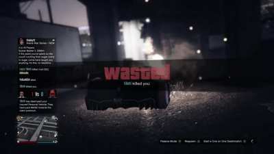 Welcome to gtao, i guess