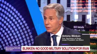 Antony Blinken, former U.S. Secretary of State:"Gulf countries are seeking agreements with Tehran because they know that, unfortunately, we cannot defend them."