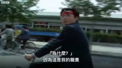 Going to march Tiananmen Square. Why? Because it&rsquo;s my duty.