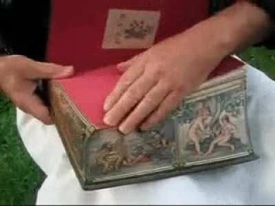 Art of fore-edge painting &ndash; or painting on the edge of books