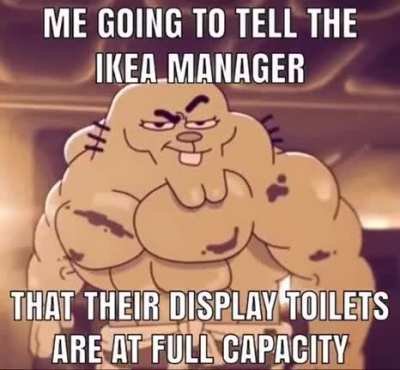 I pissed in the fridges too