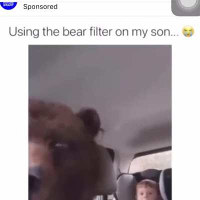 "YOU ARE HOME... IN MY BEAR CAVE!"