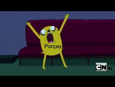 Por&ccedil;ay getting bitten by Erkan