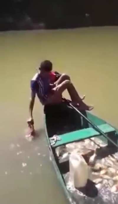 Catching piranhas