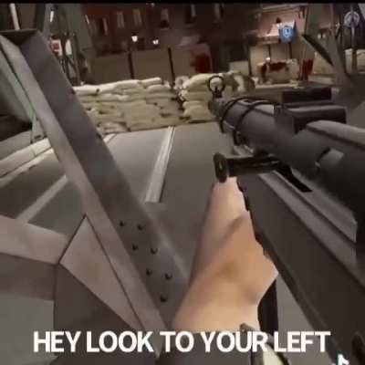 Look to your left