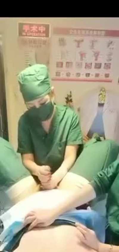 Handjob operation