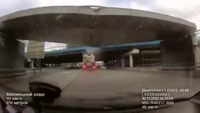 Bridge up ahead (x-post from r/roadcam)