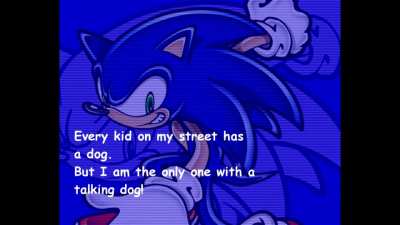 Sonic the dog
