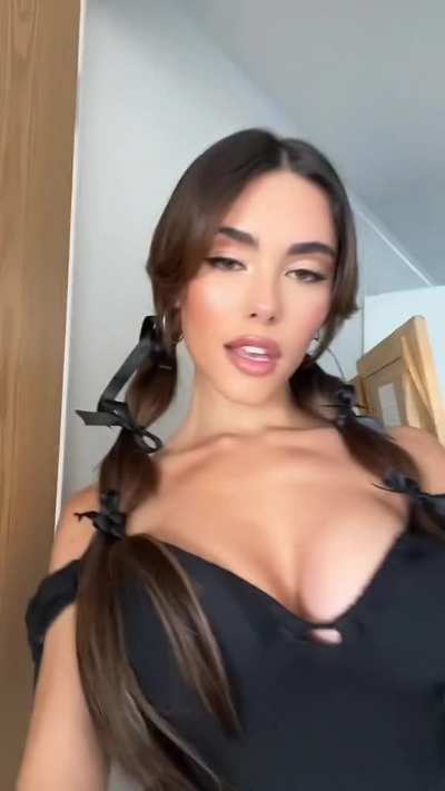 Cleavage in black
