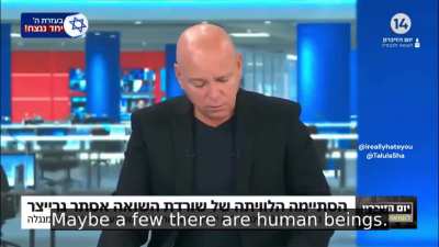 &ldquo;On the first day or two we should have killed 100K Gazans,&rdquo; Former Israeli Knesset member and well-known sports commentator, formerly a soccer player and team manager Danny Neumann made disturbing remarks implying that &ldquo;there is no such thing as uninvolv