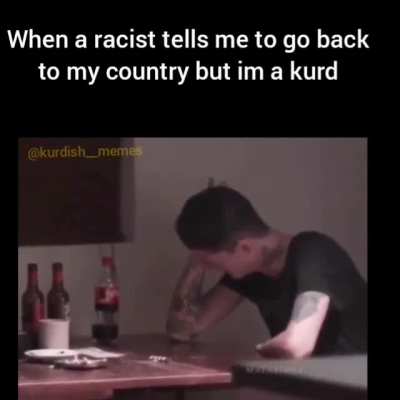 You can&rsquo;t be racist to something that doesn&rsquo;t exist 😎😎😎