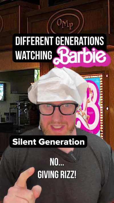 Different Generations Watching &acirc;Barbie&acirc; &eth;