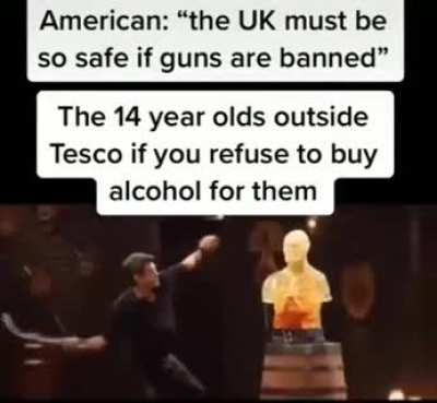 British knife crimes be like