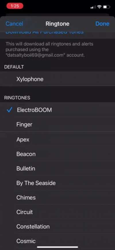 Thank you Mehdi for the ringtone!