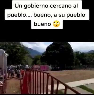 Un gobierno cercano al pueblo&hellip;